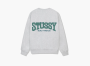 Stussy Burly Threads Crew  "Ash Heather" 
