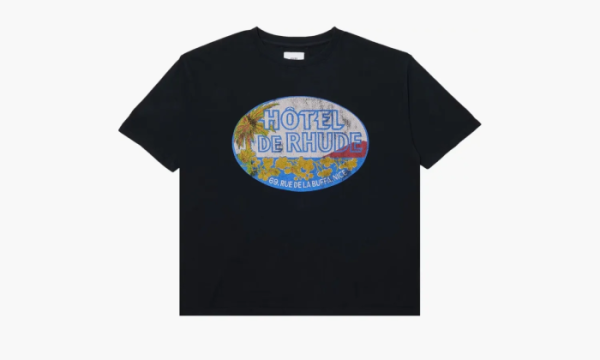 RHUDE Dimora Tee Vintage Black 