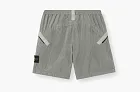 Stone Island Nylon Metal Econyl Shorts Pearl Grey