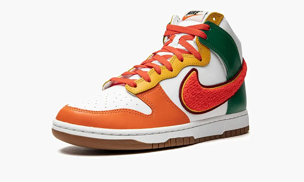 Nike Dunk HI Retro University Habanero Red