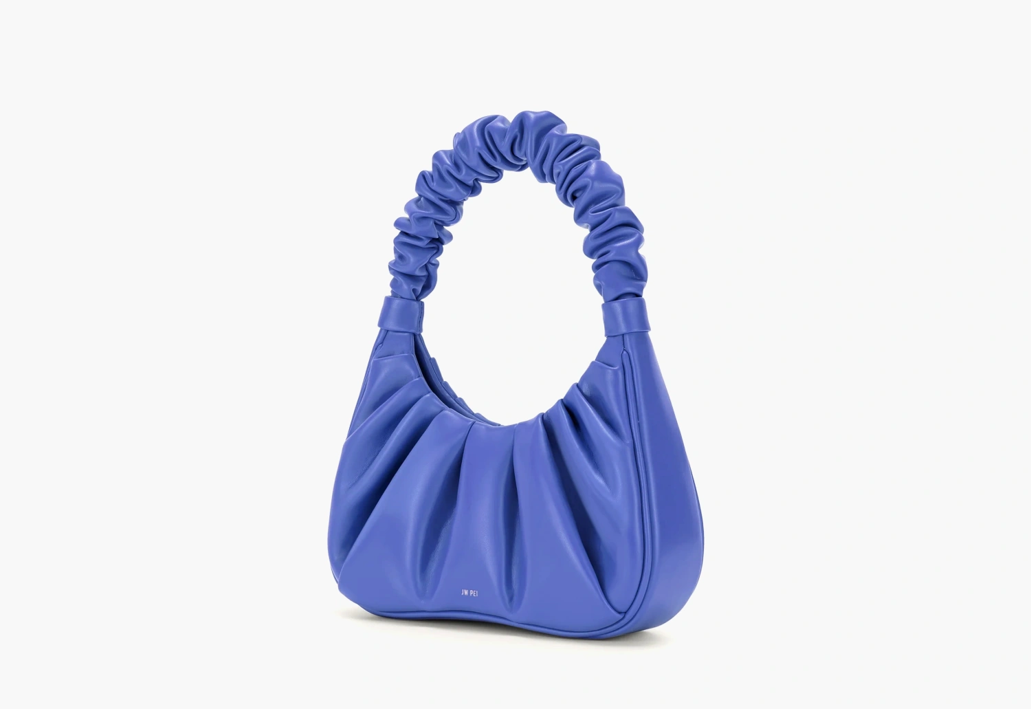 JW PEI Gabbi Ruched Hobo Handbag Cornflower 