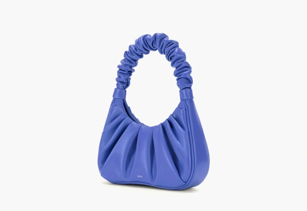 JW PEI Gabbi Ruched Hobo Handbag Cornflower 