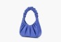 JW PEI Gabbi Ruched Hobo Handbag Cornflower 