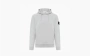 Stone Island Organic Cotton Hoodie Gray 