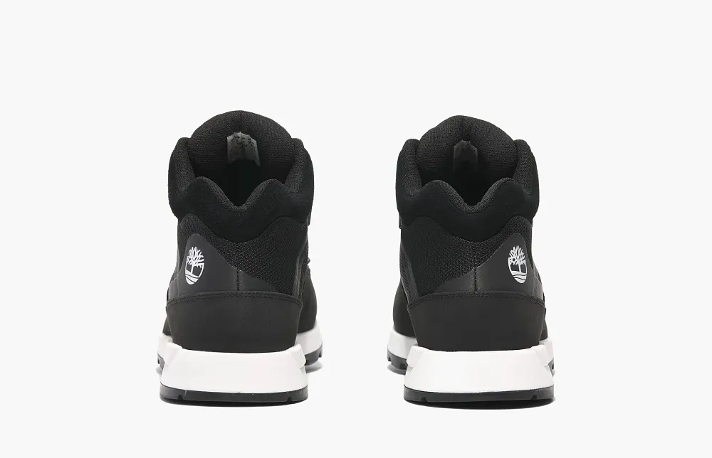 Timberland Sprint Trekker Mid Lace-Up Sneaker Black Nubuck