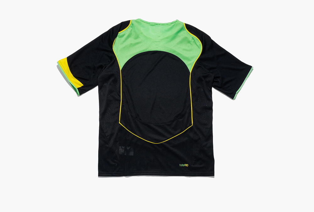 Nike Total 90 Dri-Fit Soccer Jersey Black/Green Spark/Opti Yellow