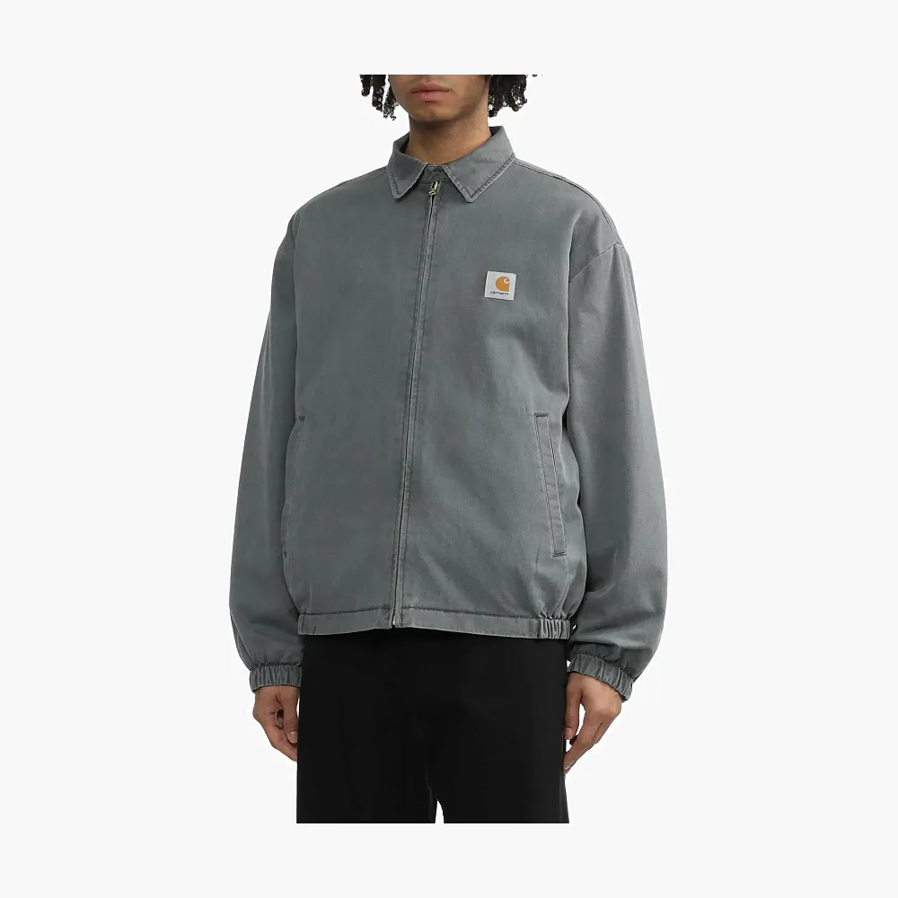 Carhartt WIP Detroit Jacket Washed Charcoal Grey