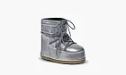 Moon Boot Icon Low Glitter Silver