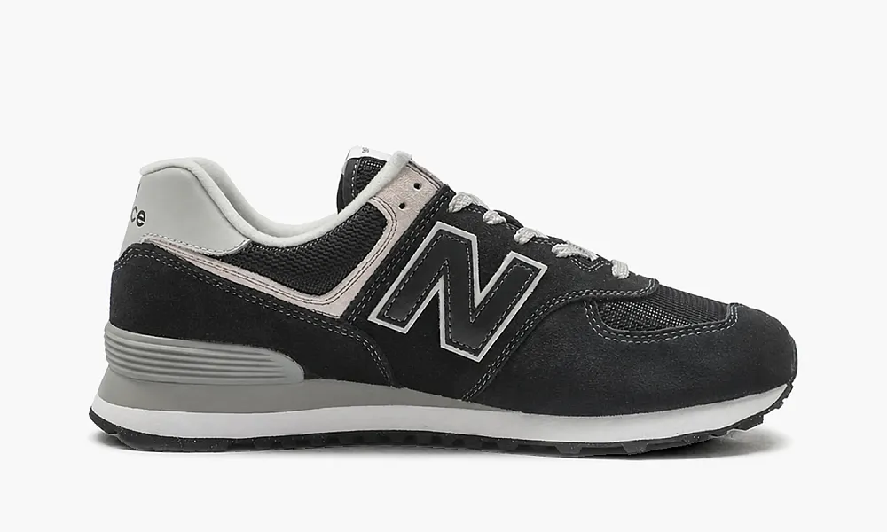 New Balance 574 Black White