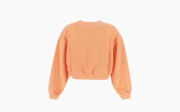 Sporty & Rich Cropped Sweatshirt Orange 