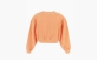 Sporty & Rich Cropped Sweatshirt Orange 