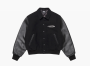 Stussy Globe Varsity Jacket Jacket Black 