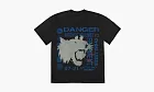 Travis Scott Cactus Jack X Fragment Danger Tee Washed Black