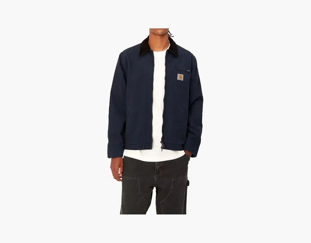 Carhartt WIP Detroit Jacket Logo Navy