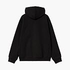 Carhartt WIP Hooded American Script Zip Jacket Black