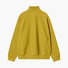 Carhartt WIP Half Zip American Script Sweatshirt Olive