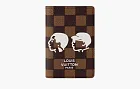  Louis Vuitton x Nigo Damier Ebene Passport Cover Brown