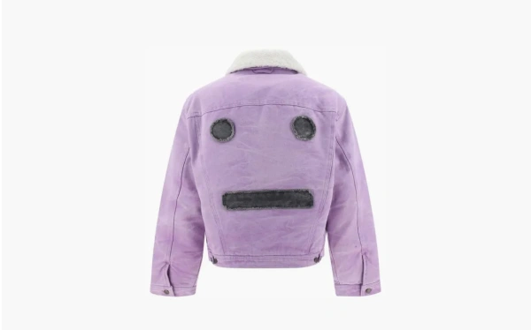 Acne Studios Orsan Padded Canvas Face Jacket Purple  Acne Studios Orsan Padded Canvas Face Jacket Purple