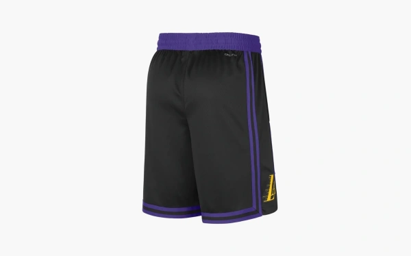 Nike x Los Angeles Lakers City Edition Shorts Black Purple 