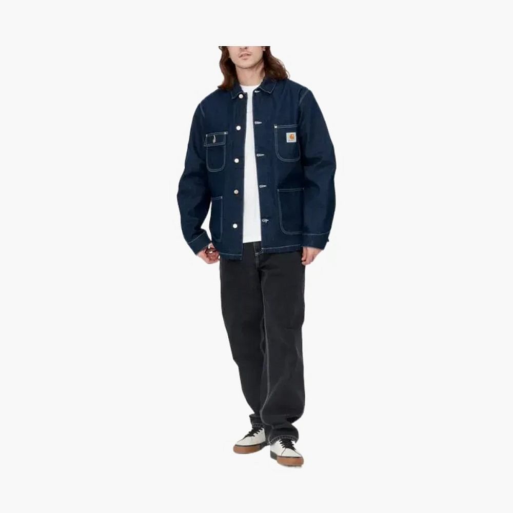 Carhartt WIP Michigan Denim Chore Coat Indigo