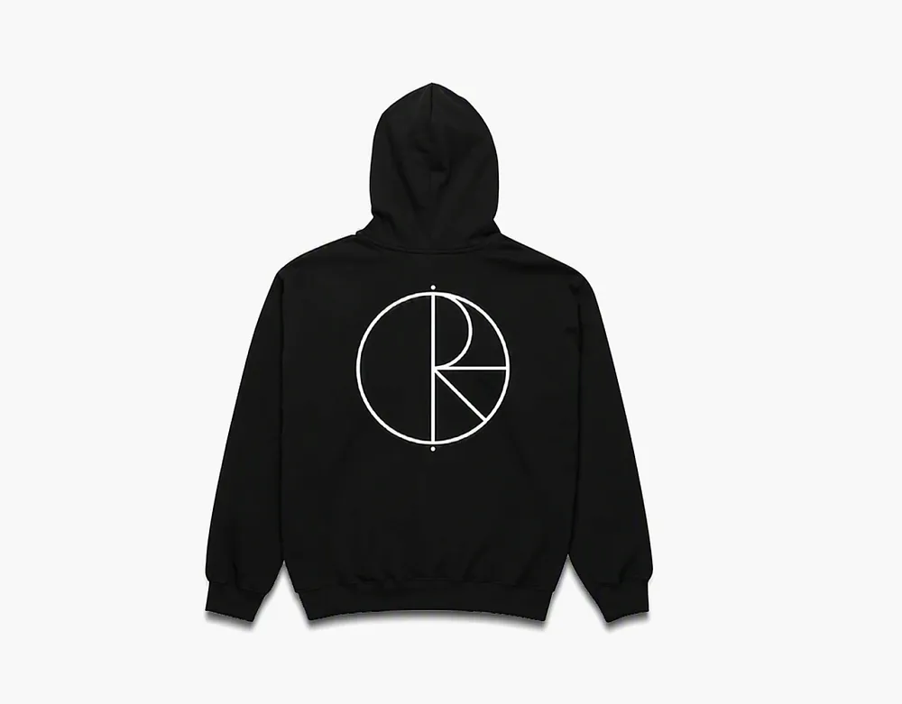 Polar Skate CO Stroke Logo Hoodie Black