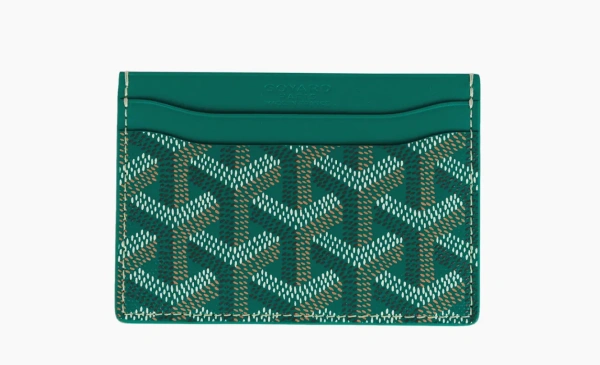  Goyard Saint-Sulpice Card Wallet Sky Green 