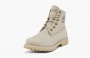 Timberland Paninara Collarless 6 Inch Wide Fit Waterproof Boots "Light Grey Nubuck" WMNS 