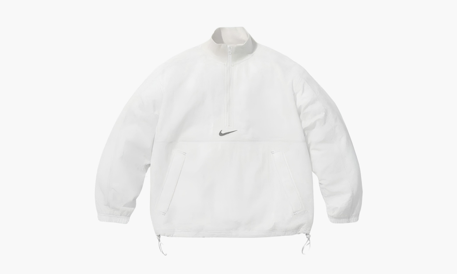 фото Supreme x Nike Ripstop Pullover "White" (Худи)-SUP-SS24-160