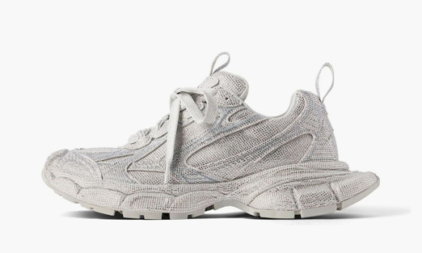 Balenciaga 3XL Sneaker Rhinestones - Light Grey 