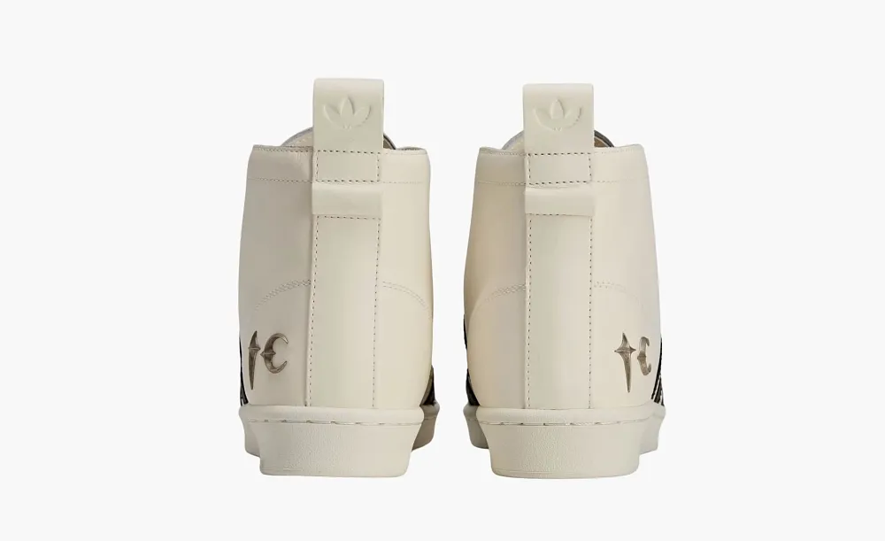Thug Club x Adidas Superstar Boot Luxe Off White/Core Black 