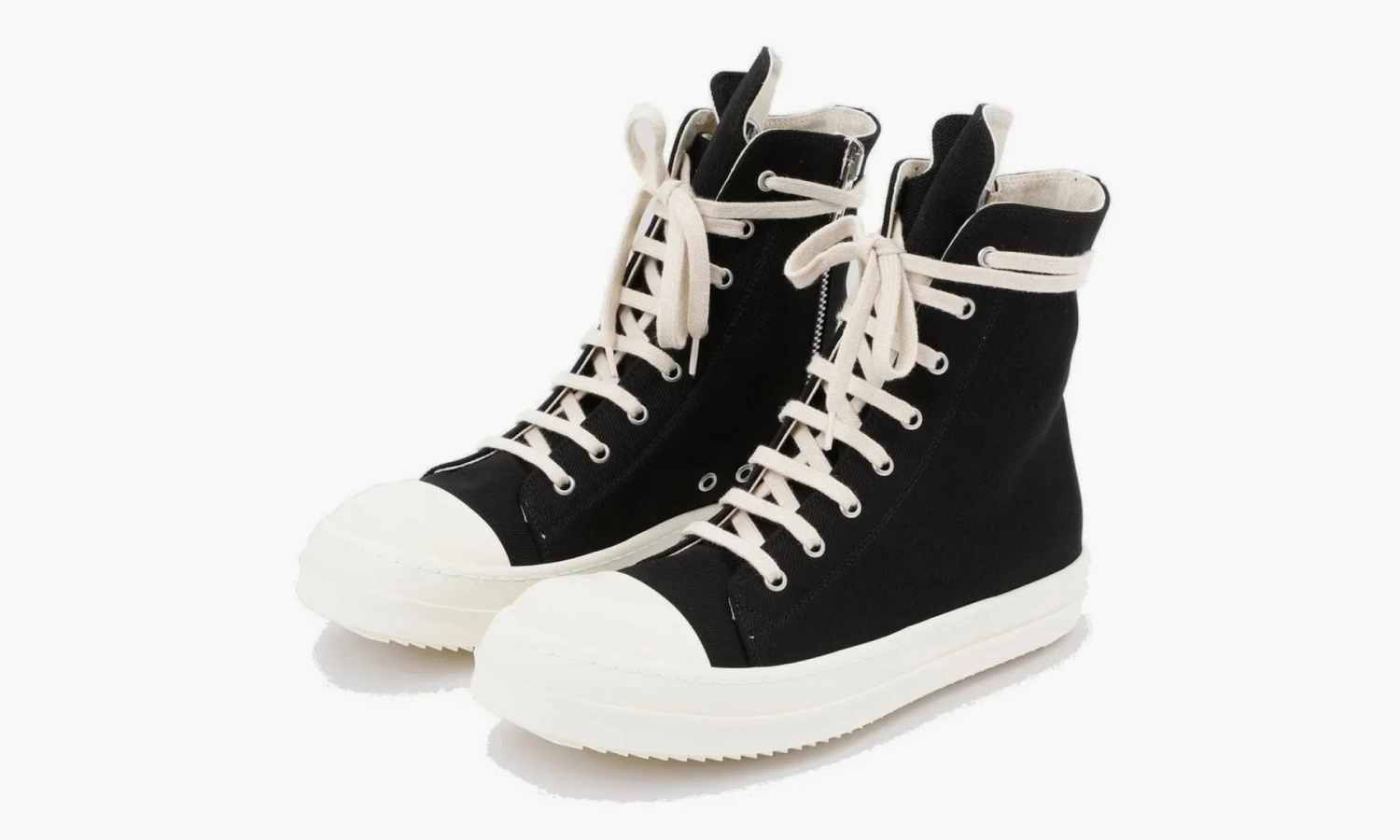 Rick Owens Drkshdw High-top Zipped Sneakers Black 