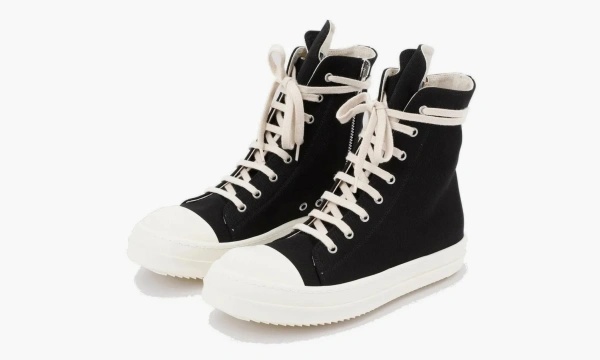 Rick Owens Drkshdw High-top Zipped Sneakers Black