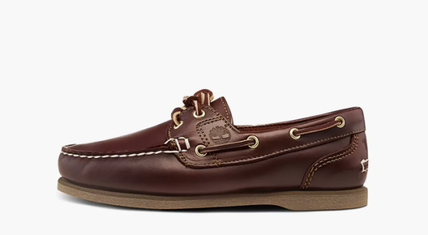 Timberland Nubuck Boat Low WMNS Brown Wide 