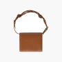 Miu Miu Leather shoulder wallet "Cognac/Tobacco" 