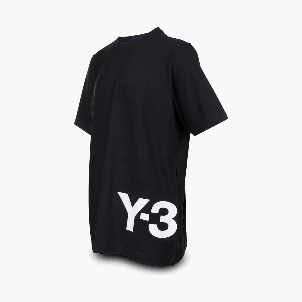 Y-3 Logo Tee Black