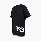 Y-3 Logo Tee Black