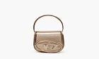 Diesel 1DR Iconic Mini Bag Mirrored Leather Bronze