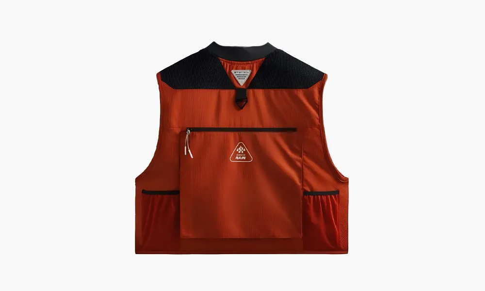 KITH X Columbia Waistcoat Red