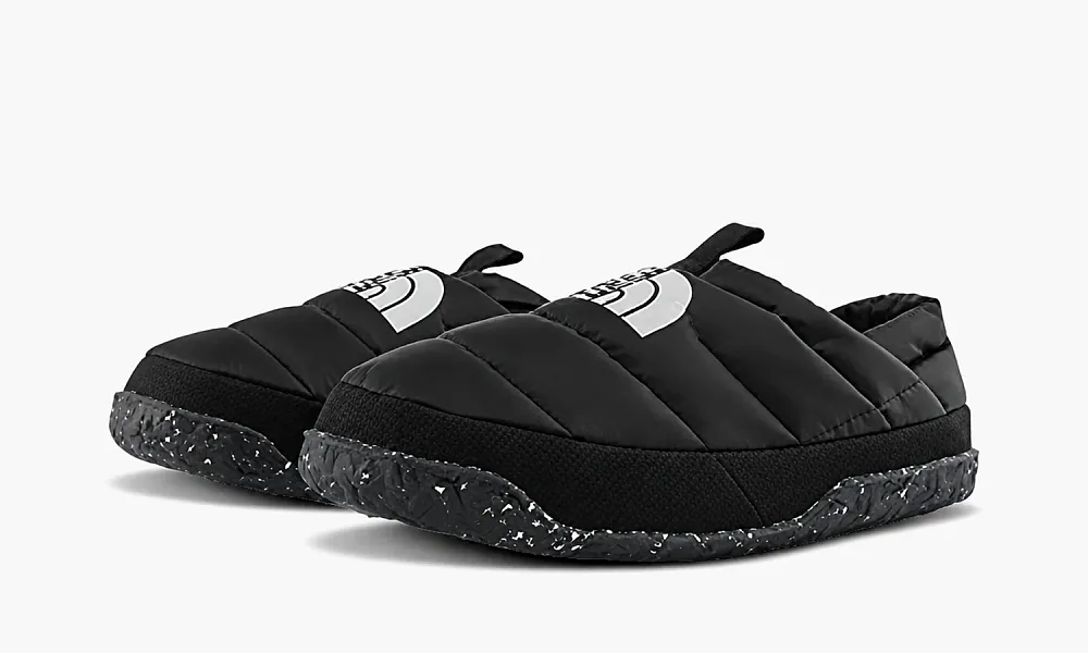 The North Face Nuptse Mule TNF Black White