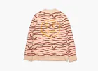 Drew House Sketch Mascot Squiggle Cardigan Ivory Mauve