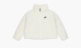 Nike Short Faux Fur Jacket "White" 