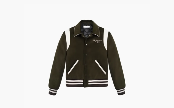 Sporty & Rich SRHWC Worker Jacket Green 