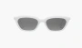 Gentle Monster Loti W2 Sunglasses White / Black 