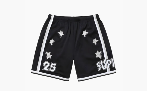 Supreme SS25 Basketball Shorts Black 