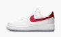 Air Force 1 LO '07 WMNS Satin White Varsity Red 