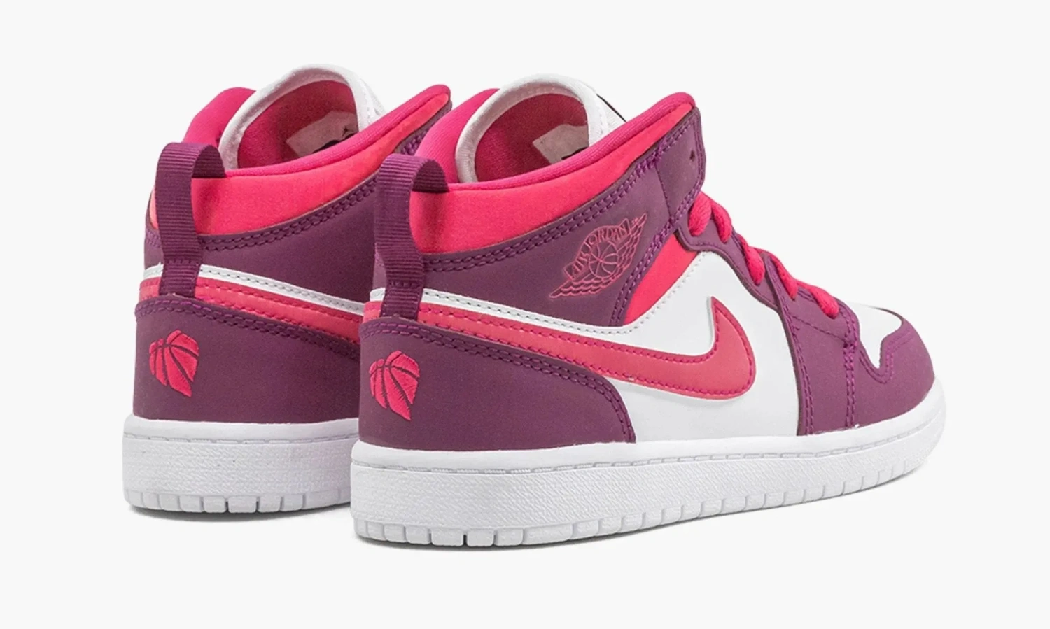 Air Jordan 1 Mid PS True Berry / Pink Rush Kids 