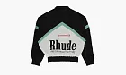 RHUDE Awakening Track Jacket Black / Green / Creme