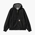Carhartt WIP OG Active Hooded Jacket Black Aged Canvas