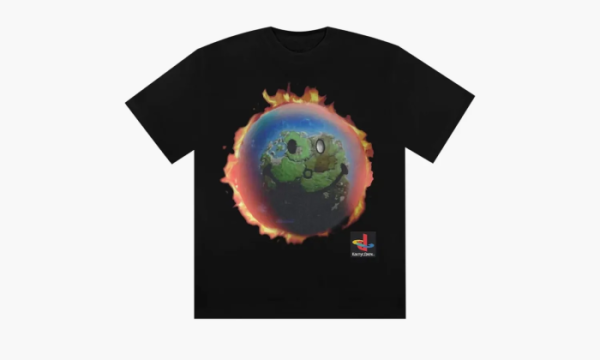 Cactus Jack by Travis Scott The Scotts World T-Shirt 'Black' 