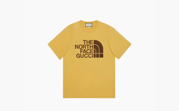 Gucci x The North Face T-shirt Light Yellow 